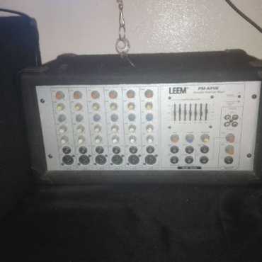 Leem PM615R, 6 channel Amplifier