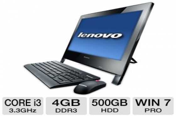 Lenovo Core i3 All in one 500GB 4GB