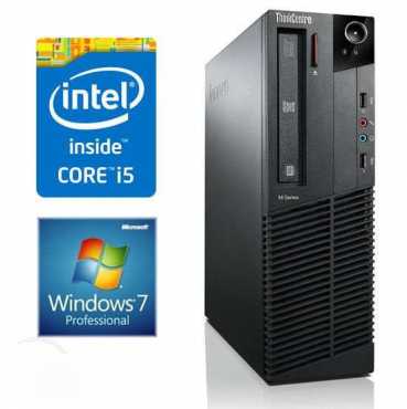 lenovo Corei5 Intel Core i5-  (3.20GHZ) 4GB DDR3  250GB HDD  Tower Desktop PC