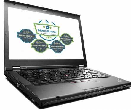 Lenovo T430i Laptop - Certified Refurbished 1 year warranty Gauteng and Nationwide