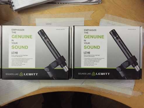 Lewitt LCT 140 Condenser Microphones Pair