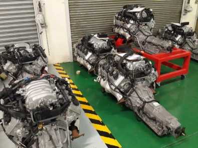 Lexus V8 Engine Units, wired, started and Tested
