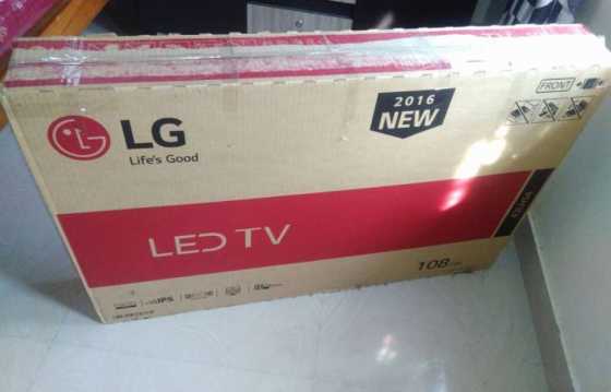 LG 43 inch led tv NO REMOTE