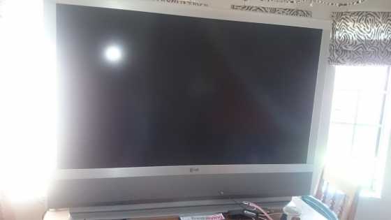 LG 60 inch Rear projection tv