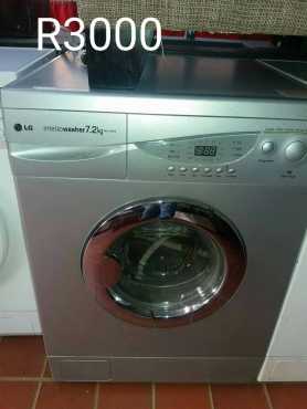 LG 7.2KG Intellowasher Silver