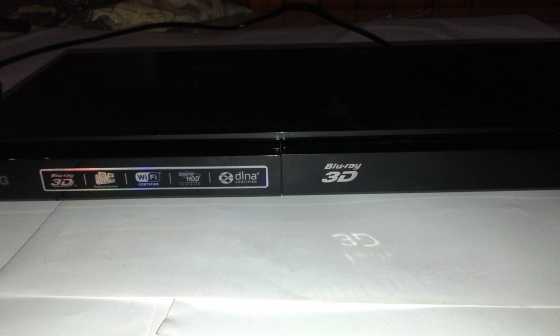 LG Blu Ray 3D dvd player