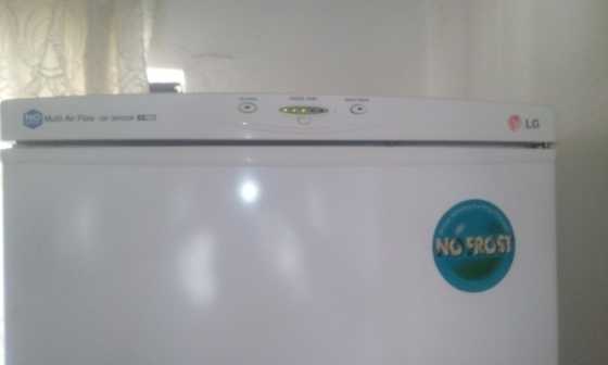 LG double door fridge and freezer