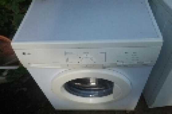 LG front loader washing machine 6kg