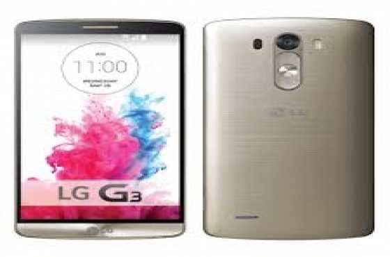 LG G3,GOLD Metallic (ALL NETWORKS)  Display 4.5.-inches Camera 13-MP Processor Speed 2.5 GHz OS