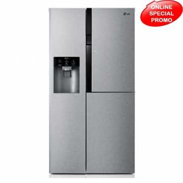 LG GC-J237SLYV 659l Non Plumbed Door In Door Fridge Freezer With Water Dispenser