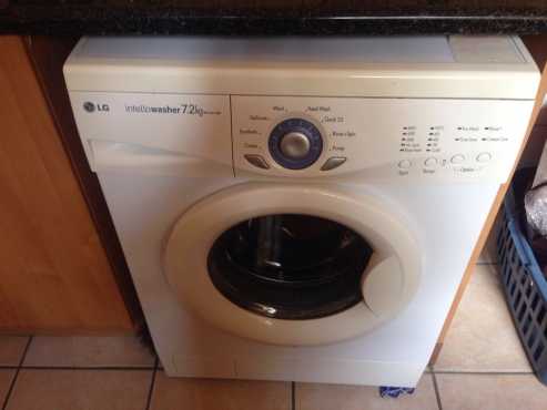 LG Intellowash 7.2kg washing machine