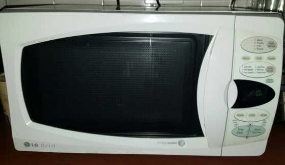 LG intellowave microwave ovengrill