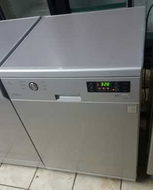 LG silver dishwasher