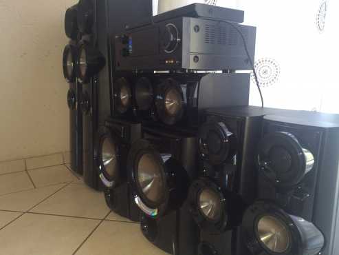 LG Sound System with receiver and speakers amp DVD Player in MINT cond. Price Neg.