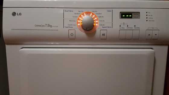 LG tumble dryer (TD-V75120E) for sale