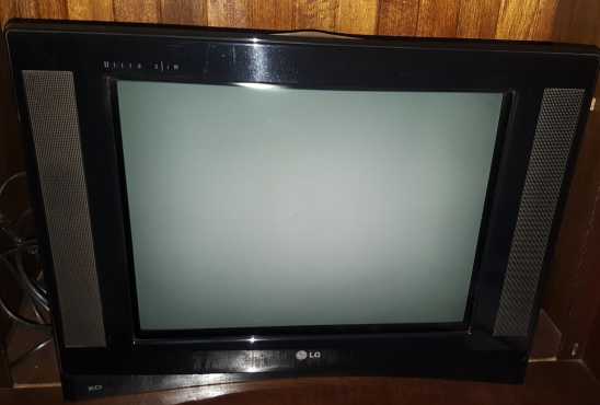 LG TV with remote