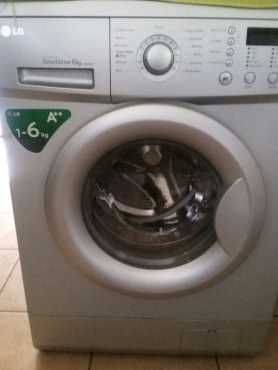 Lg washing machine 1-6kg front loader