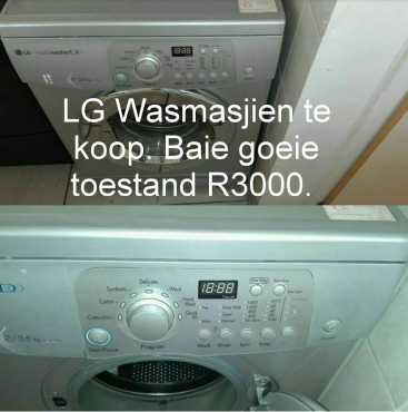 LG Wasmasjien te koop