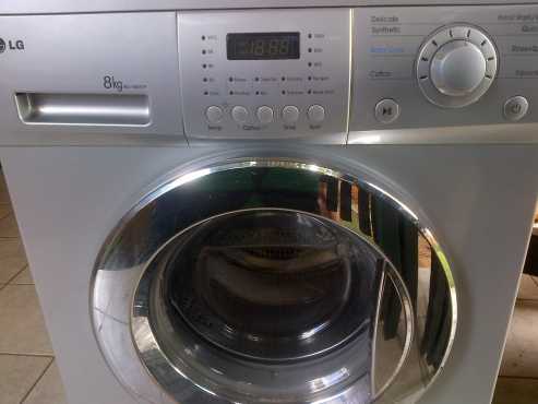 LG8 KG Silver Washing machine