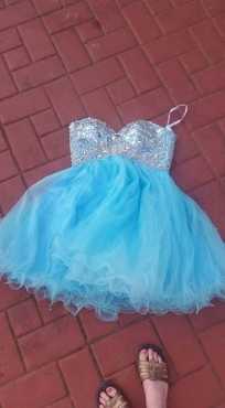 LIGHT BLUE TUTU DRESS