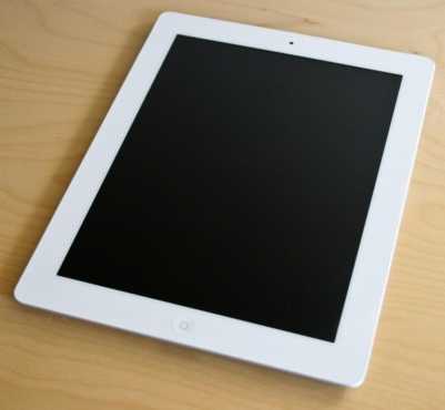 Like new in box White iPad 4th Generation WiFi only, 16gb with carry pouch amp USB Cable for sale...