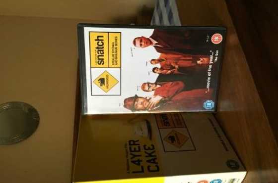 Limited edition 2 disc dvd movie set Snatch and Layer Cake