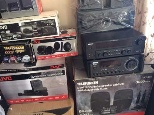 Liquidation sale of audio equipment