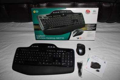 Logitech MK710 Wireless Keyboard and Mouse Demo Un