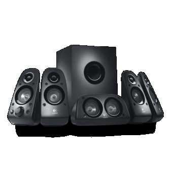 LOGITECH Z506 5.1 75WATT RMS SPEAKERS