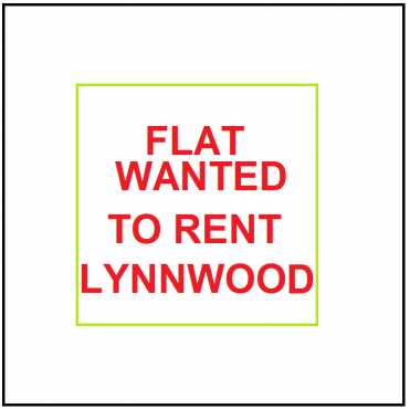 Looking for a bachelor flat  garden flat  similar in Lynnwood (near Horskool Menlopark)