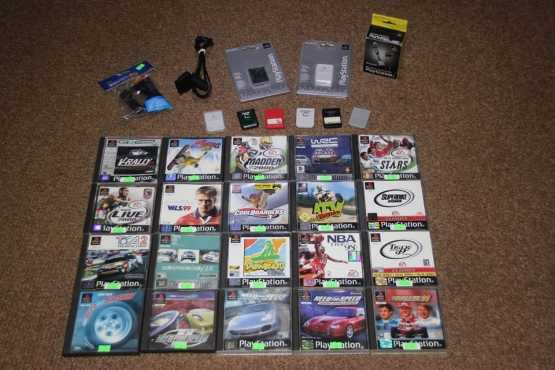 Lots of PS1 original games amp accessories sold separately