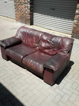 Lounge Suite leather couch for sale