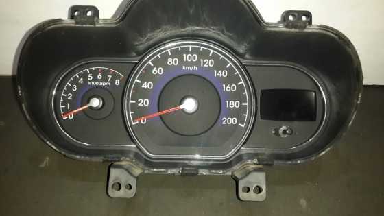 Low mileage Cluster for a Hyundia i10 for 2013 model