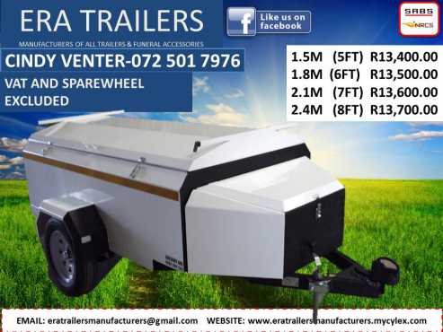 LUGGAGE TRAILERS FOR SALE SABS APPROVED