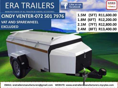 LUGGAGE TRAILERS FOR SALE SABS APPROVED AND DEALER STOCK PAPERS