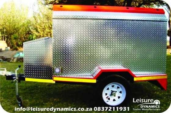 Luxury Custom Luggage Trailer