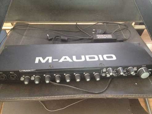 M-Audio Eight Track recording interface