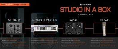 M-Audio studio in a box new with warranty