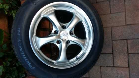 mac rims with tyres