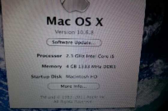 MacBook Pro Intel i5 for sale