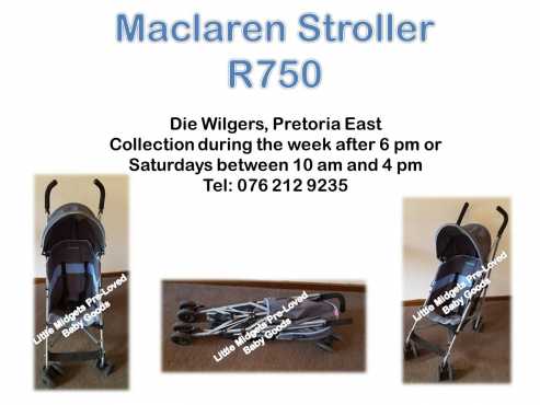 Maclaren Stroller - Please whats app during office hours