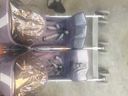 Maclaren twin stroller