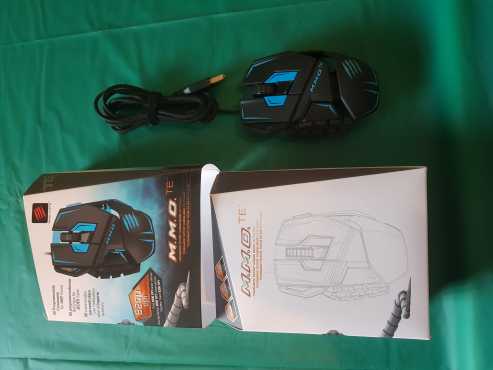 Mad Catz M.M.O. TE Gaming Mouse for PC - Matte Black
