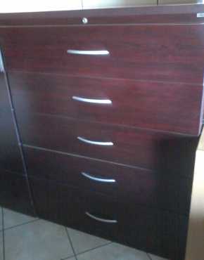 Mahogany Optiplan 3-Tier DrawersR1200 each