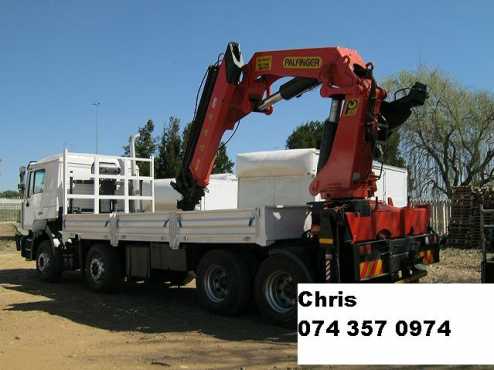 MAN 45 ton crane truck R825000.00 exc vat