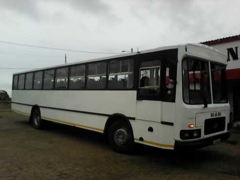 MAN bus - 1995 year model, 117945 km on Clock