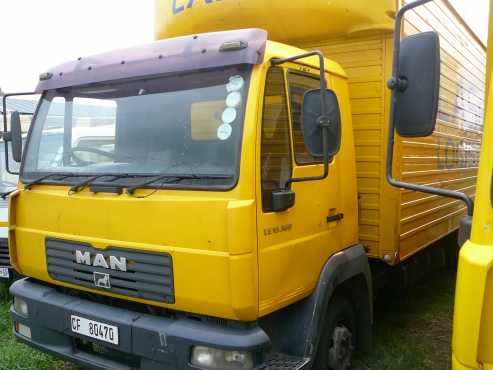 MAN  LE10.166 VOLUME BODY TRUCK