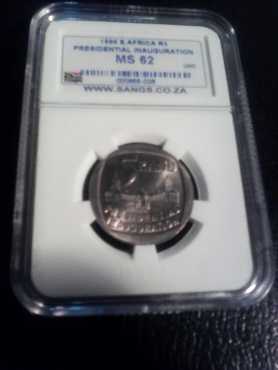 Mandela graded coins