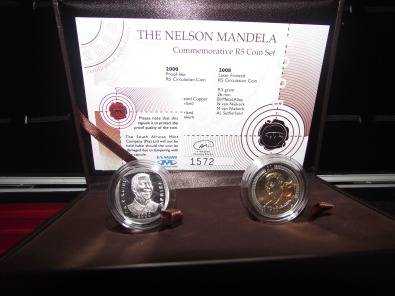 Mandela investment coins