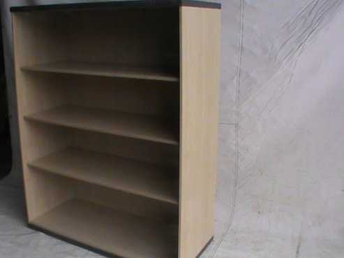 Maple  black edging open bookshelf